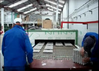 1400 Adet / saat Otomatik Kağıt Yumurta Karton Yapma Makinesi / Meyve Tepsisi Kalıplı Hamuru Makinesi