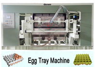 Kağıt Hamuru Kalıplı Atık Kağıt Döner Yumurta Tepsisi Makinesi 220V - 450V ISO9001 Onaylandı