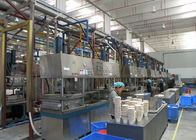 Küçük Yarı Otomatik Kağıt Tabak Makinesi, 700pcs / h Kağıt Bardak Üretim Hattı