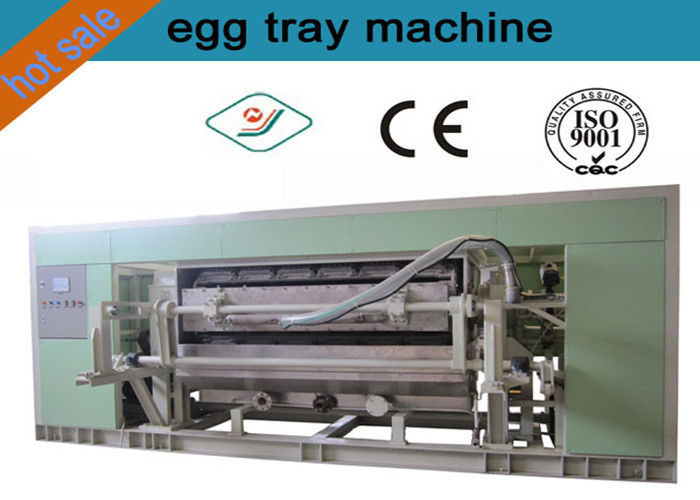 Atık Kağıt Tam Otomatik Döner Tip Yumurta Tepsisi Şekillendirme Makineleri / 5000pcs / h
