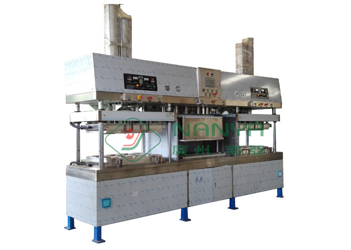 Gıda Tepsisi Şekillendirme Makineleri için Küçük Kapasiteli Kağıt Tabak Yapma Makinesi