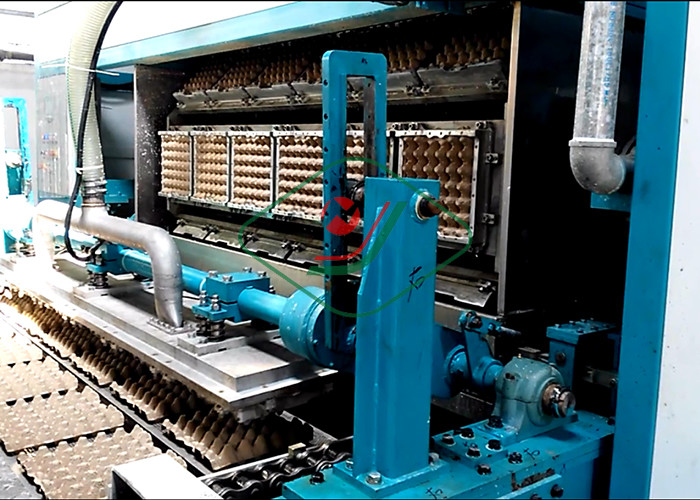 Otomatik Atık Kağıt Hamuru Kalıplı Yumurta Tepsisi Makinesi Yumurta Kapaklı Kalıplama Makineleri