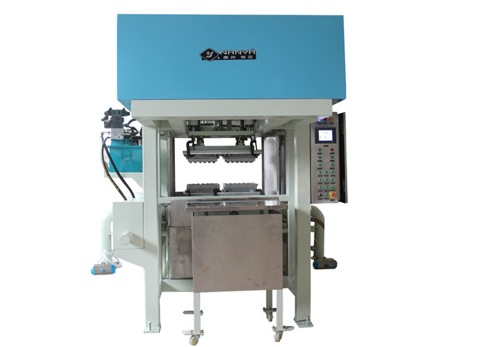 Endüstriyel Paket / Çift Taraflı / Döner Tip Kağıt Tepsisi Kalıplı Kağıt Hamuru Makinesi