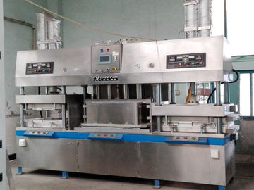 Tek Kullanımlık Paketleme Makinesi Fast Food Kağıt Tabak Yapma Makinesi 700 Adet / Saat