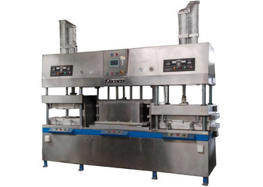 Süper İnce Kağıt Hamuru Kalıplı Plaka Makinesi / Plaka Yapma Makinesi 2000pcs / h