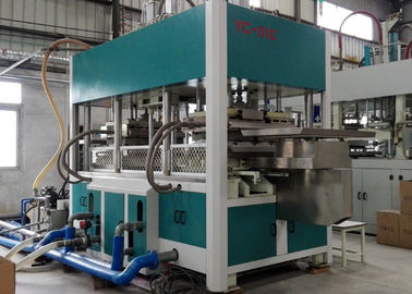 Şeker Kamışı Fiber Kağıt Tabak Kalıplı Öğle Yemeği Kutuları için Şekillendirme Makinesi