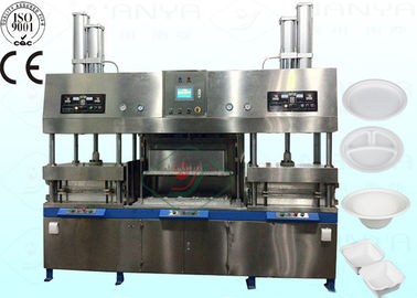 Küçük Yarı Otomatik Kağıt Tabak Makinesi, 700pcs / h Kağıt Bardak Üretim Hattı