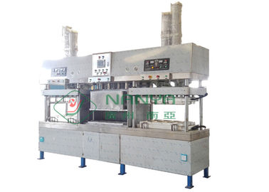 Vakum emme Termoform Kağıt Tabak Yapma Makinesi / Sofra Enjeksiyon Makinesi
