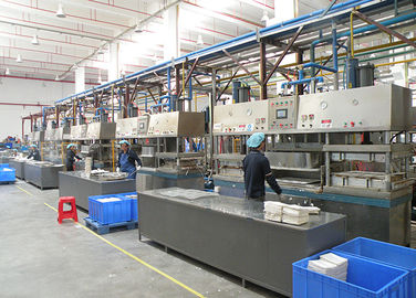 Süper İnce Kağıt Hamuru Kalıplı Plaka Makinesi / Plaka Yapma Makinesi 2000pcs / h