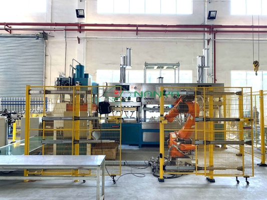 Elyaf Kalıplama Makinası/ Pulpa Plaka Makine Makinası/ Biyolojik Olarak Parçalanabilen Sofra Makinası/ Pulp Unu Kutusu Makinası