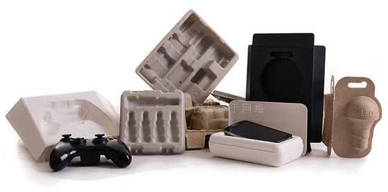 Kağıt Hamuru Kalıplama Elektronik Kağıt Kutusu Paketleme Makineleri / Termoform Ekipmanları