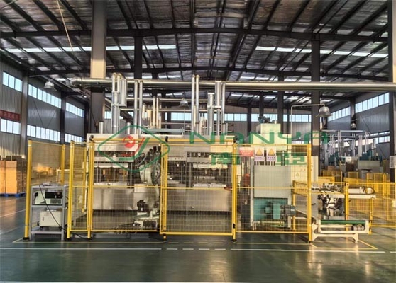 Nanya tam otomatik kağıt plaka termal formlama makinesi 220-440V robotla