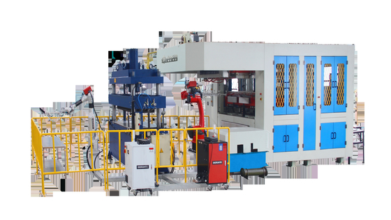 YC serisi kağıt pulp masa tabakası üretim makineleri Pulp Molded Biyo-degrad edilebilir