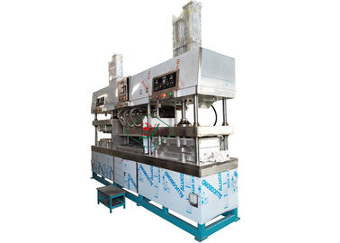 Hamur Termoform Sofra Üretim Hattı / Bgasse Fiber Levha Kalıplama Makinesi