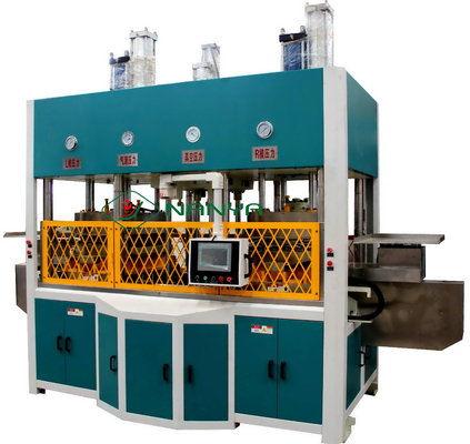 Bambu Pulp / Bagasse Pulp Formasyon Makinesi Finery Endüstriyel Paket için