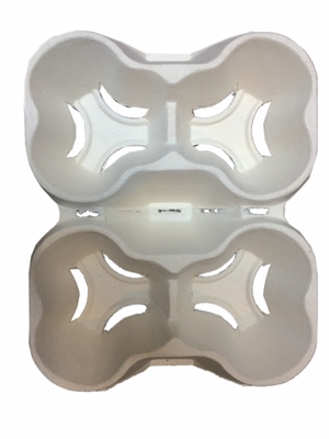 Otomatik Kağıt Hamuru Kalıplama Yumurta Karton Makineleri / Yumurta Sandığı Yapma Makinesi 1000pcs / h