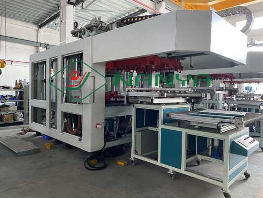 300Kg / H Biyobozunur Kağıt Hamuru Kalıplama Sofra Ekipmanları 40 Ton Basınç