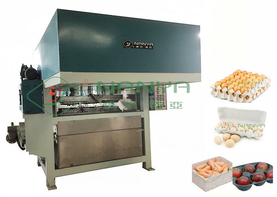 2200 Adet / H Kağıt Yumurta Karton / Yumurta Tepsisi Yapma Makinesi Hamuru Kalıplı Hat