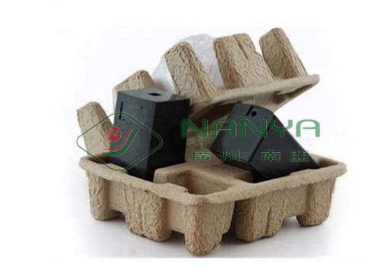 Güneşte Kurutmalı Yarı Otomatik Geri Dönüşüm Hamuru Tepsi Makinesi / 1200pcs / H