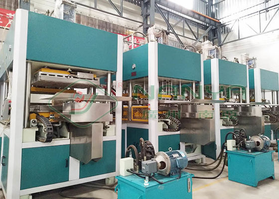 Kulaklık Paketleme 150kg / h Kalıplı Selüloz Makinesi Termoform