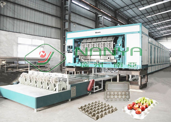 PLC 70mm 30 delikli yumurta tepsisi pulp kalıplama ekipmanları