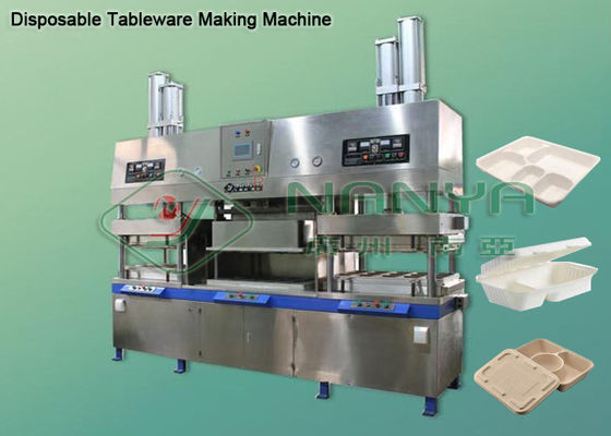 Tek Kullanımlık Şeker Kamışı 900 * 600mm Kağıt Tabak Yapma Makinesi