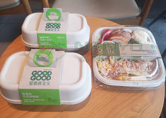 Yarı Otomatik Kağıt Hamuru Kalıplama Fast Food Kutusu Yapma Makinesi 700 Adet / Saat