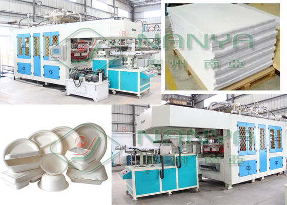 Gıda Kutusu Kabı 120kw 1800pcs / H Selüloz Kalıplama Makinesi