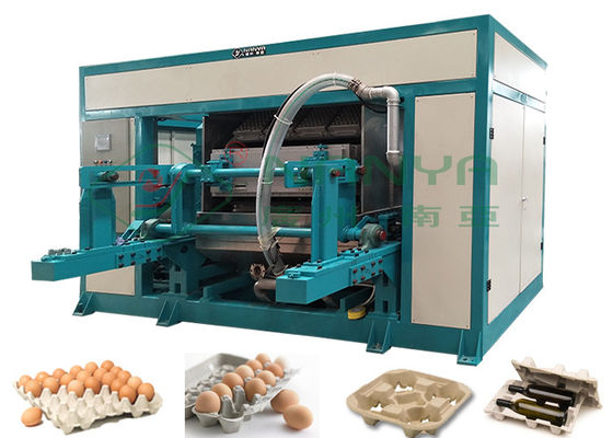 3000 Adet / H Kapasiteli Biyobozunur Geri Dönüşümlü Kağıt Yumurta Tepsi Makinesi