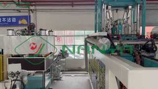 Tam otomatik termoform sofra takımı makinesi YC042Z/ Hamuru kalıplanmış sofra takımı makinesi