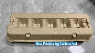 Yumurta Kartonu / Yumurta Kartonu Makinesi Makinesi / Hamuru Yumurta Kartonu için Tam Otomatik Kağıt Hamuru Kalıplama Makinesi